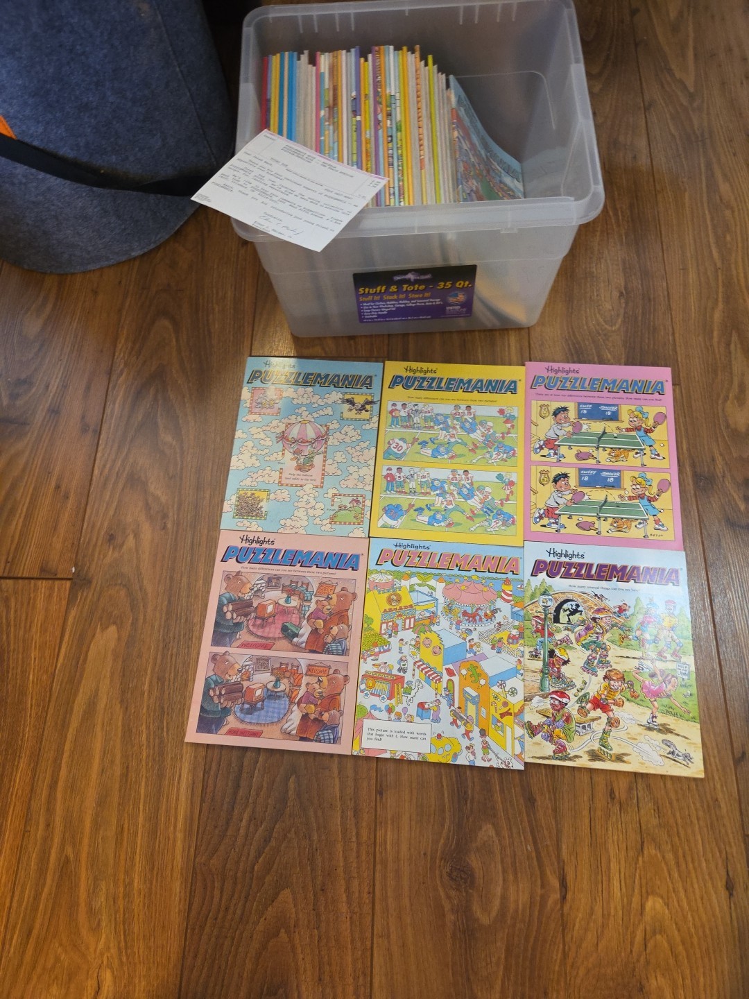 Highlight Puzzelmania Vintage 1995 Complete Set Of 51 Books Only 3 Have Min.... Highlight Puzzelmania Vintage 1995 Complete Set Of 51 Books Only 3 Have Min....