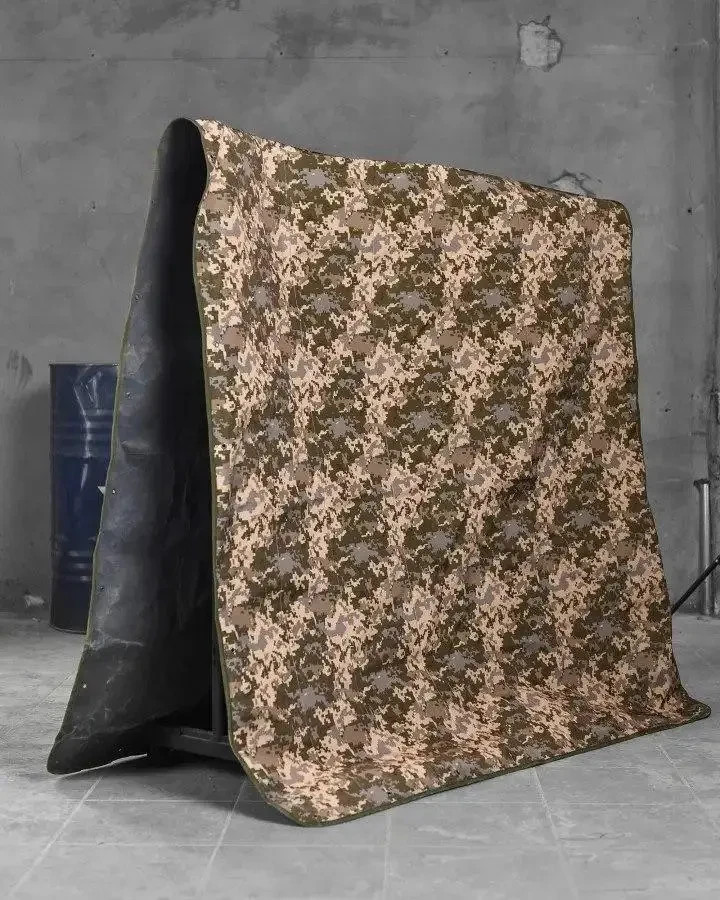 Anti-thermal imaging tent pixel, shielded protection from thermal imaging 💛💙 Anti-thermal imaging tent pixel, shielded protection from thermal imaging 💛💙