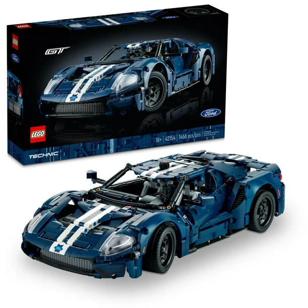 LEGO 6425769 Technic 2022 Ford GT 42154 Car Model Kit