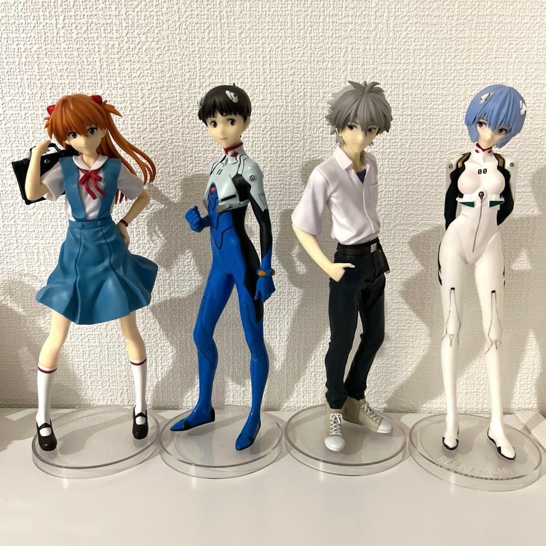 Evangelion Figure Set Authentic Collectible Anime Toys Fully Functional Japan