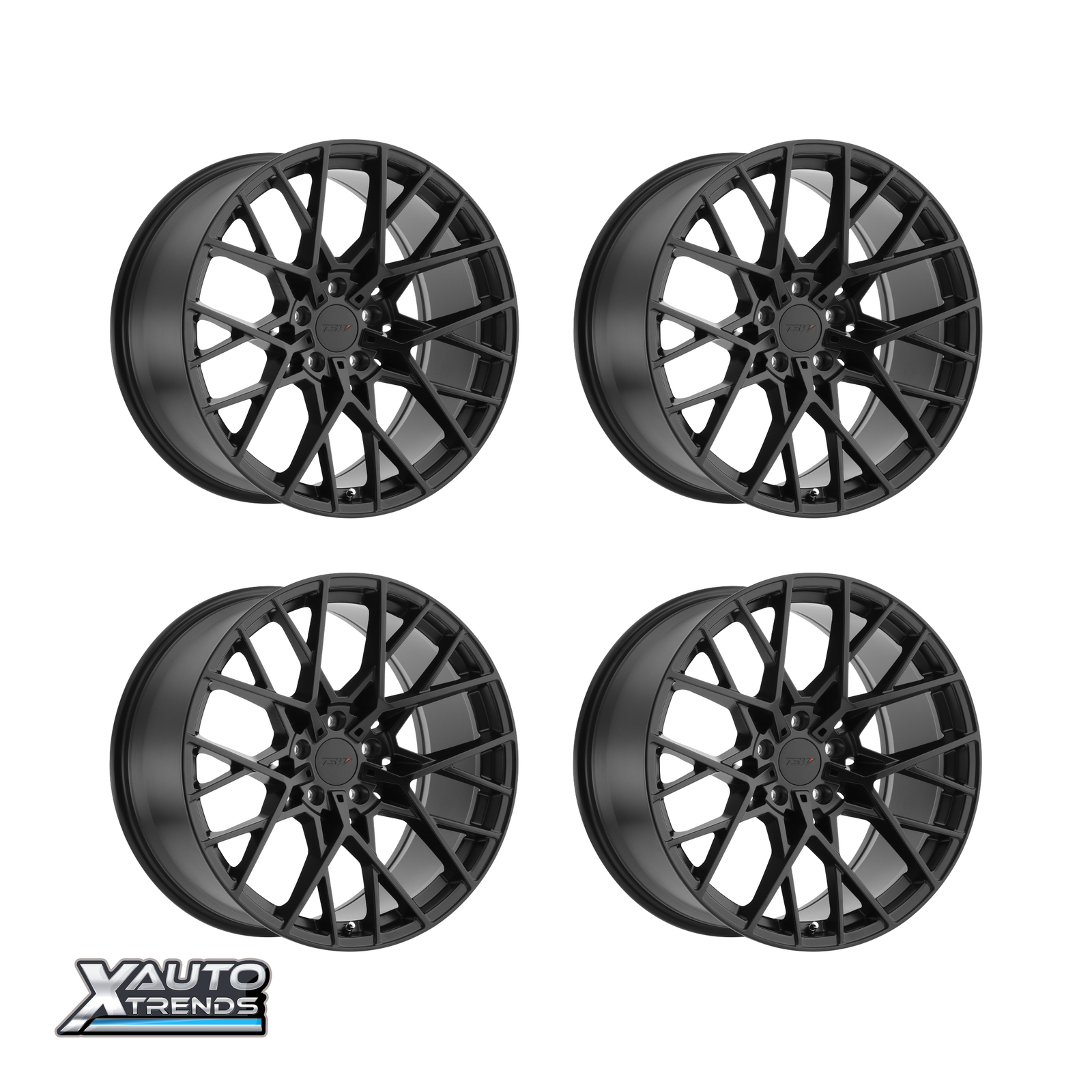 TSW Sebring Matte Black 18X8.5 5X114.3 40mm (Set of 4) TSW Sebring Matte Black 18X8.5 5X114.3 40mm (Set of 4)