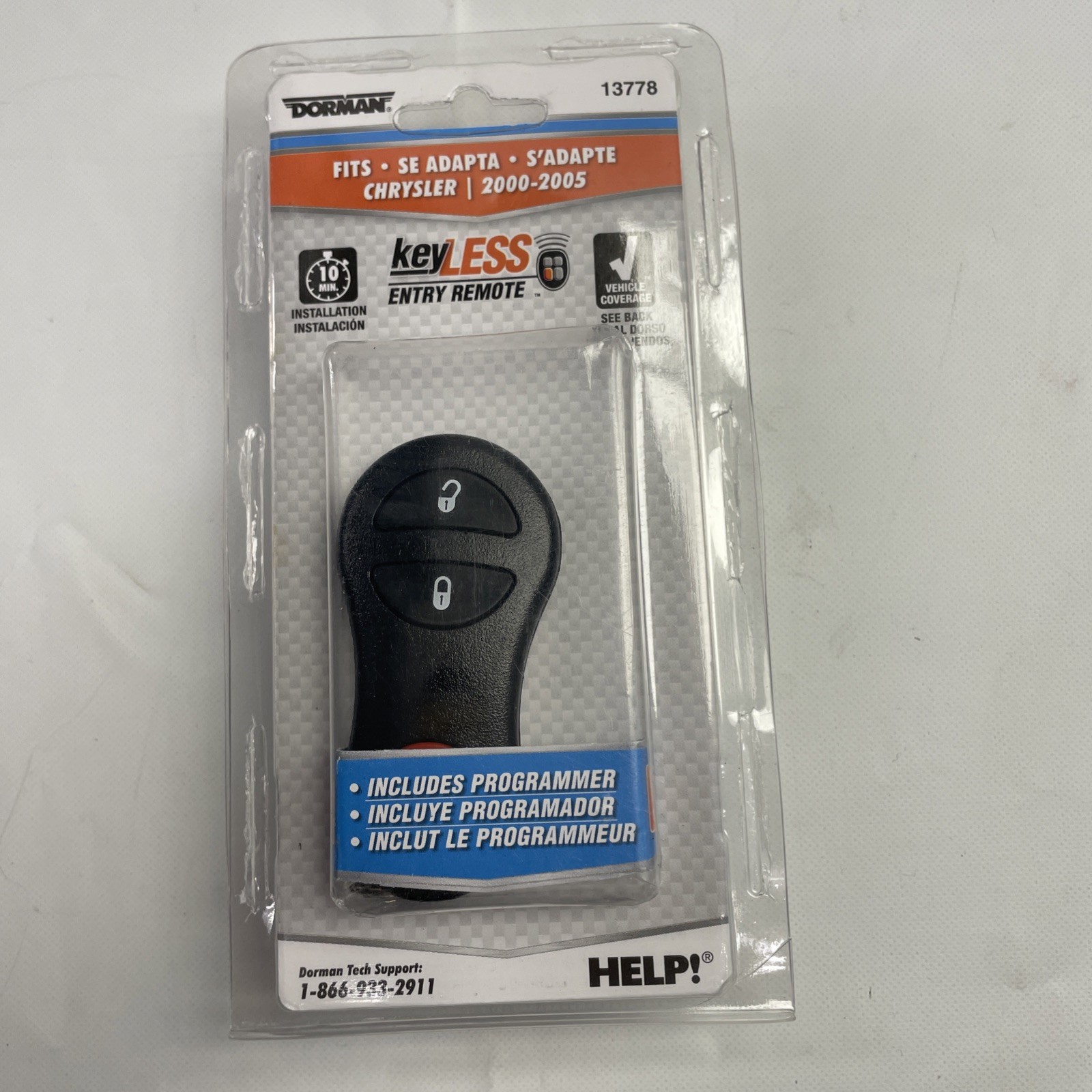 Dorman 13778 Keyless Entry 3-button Remote *NEW* Dorman 13778 Keyless Entry 3-button Remote *NEW*