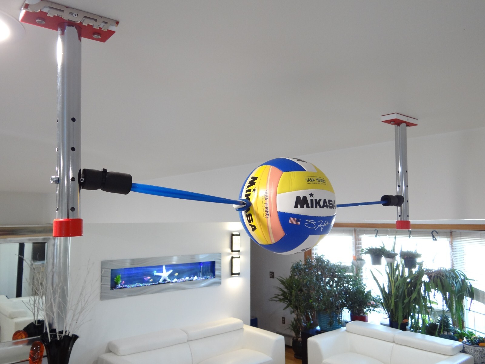 Volleyball Spike Trainer ( Volleyball System + Volleyball Ball) Popular 2024.