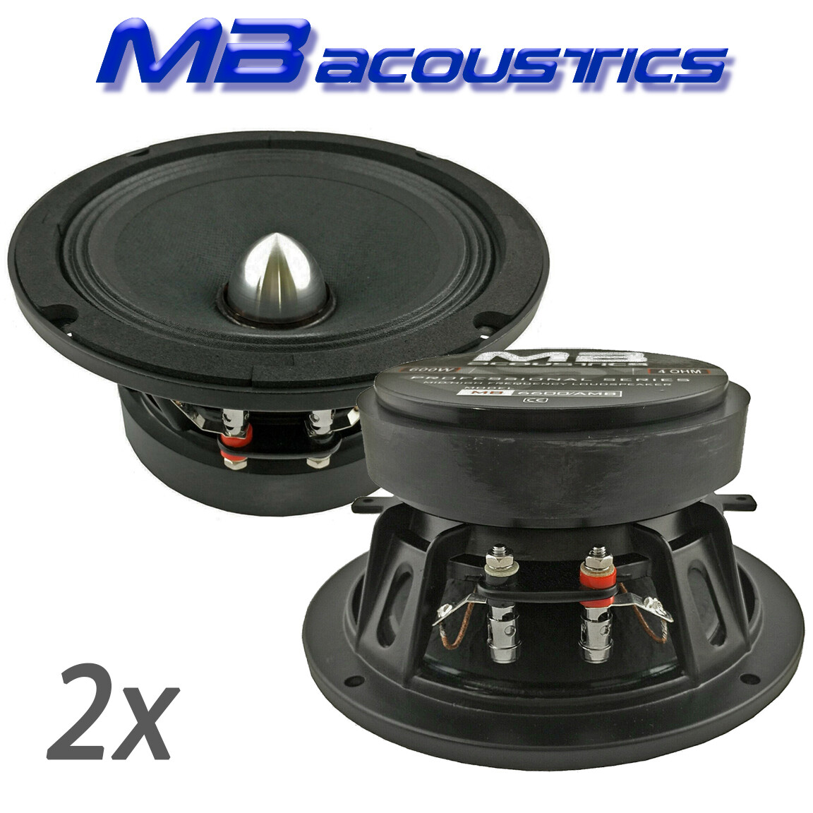 1 Pair MB Acoustics 6.5\