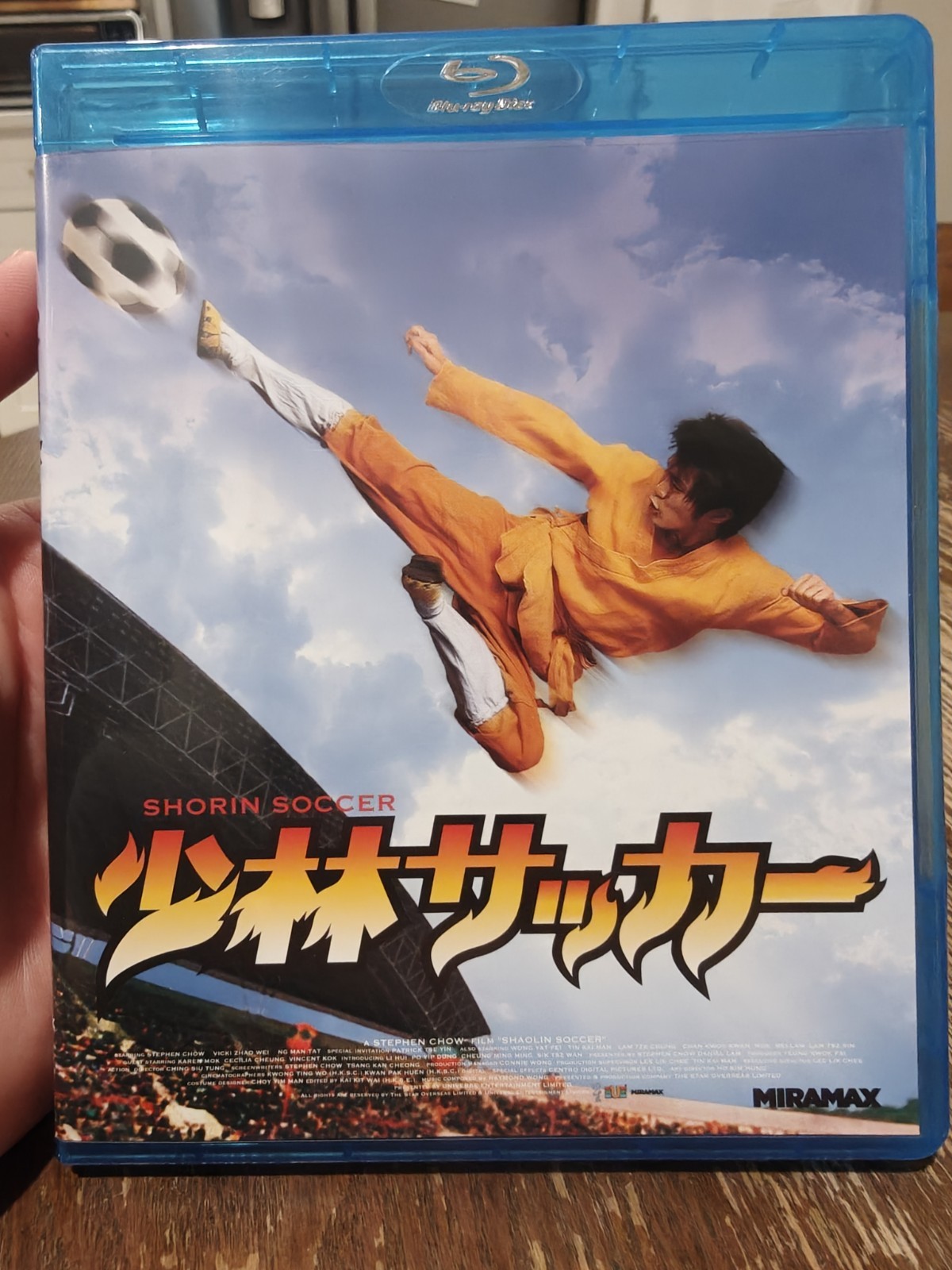 Shaolin soccer Blu-ray disc Japan Like New Shaolin soccer Blu-ray disc Japan Like New