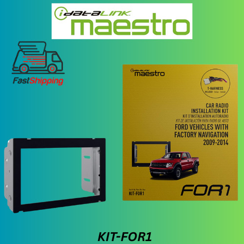 iDATALINK MAESTRO KIT-FOR1 / RADIO REPLACEMENT DASH KIT FOR 2009-14 FORD W/NAV