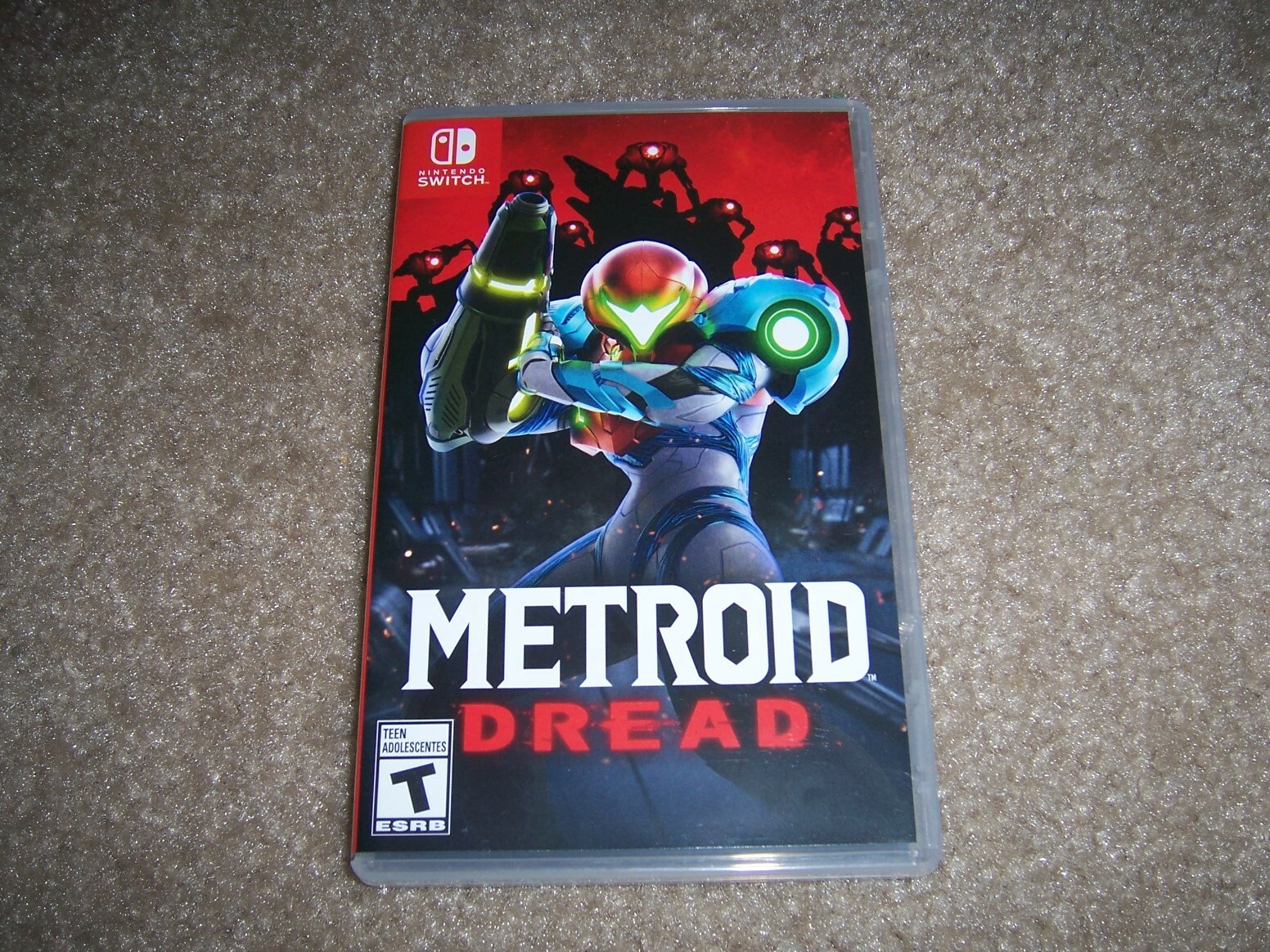 Authentic Case ONLY (Case Only) Metroid Dread Nintendo Switch Box Authentic Case ONLY (Case Only) Metroid Dread Nintendo Switch Box