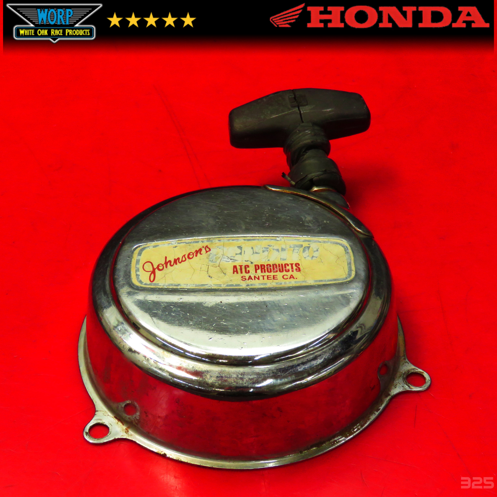 VINTAGE JOHNSON'S BANDITO 1980-1985 HONDA ATC110 PULL START RECOIL STARTER
