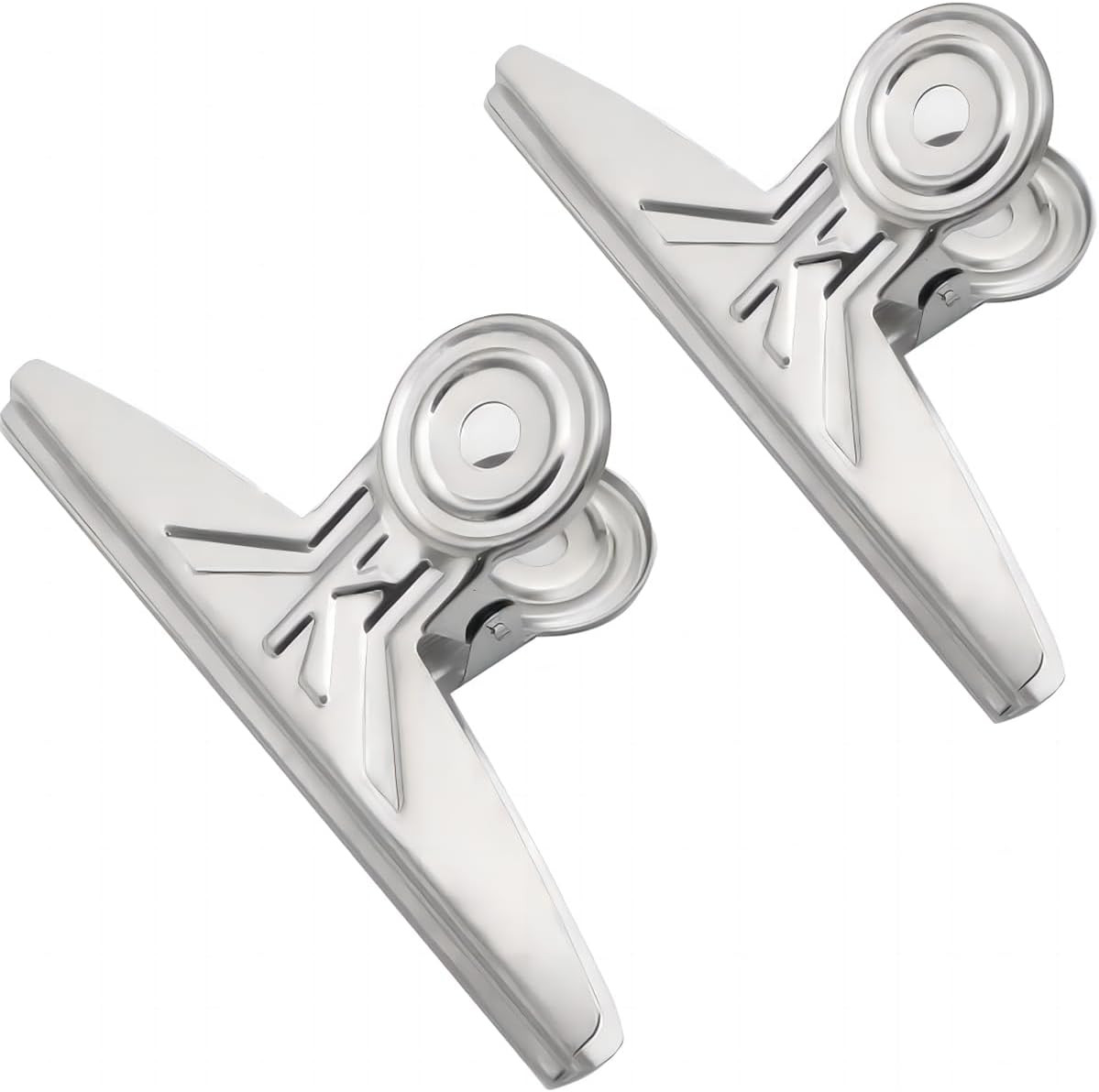 Coideal Extra Large Bulldog Clips - 2 PCS 20Cm Jumbo Stainless Steel XL Bull Bin