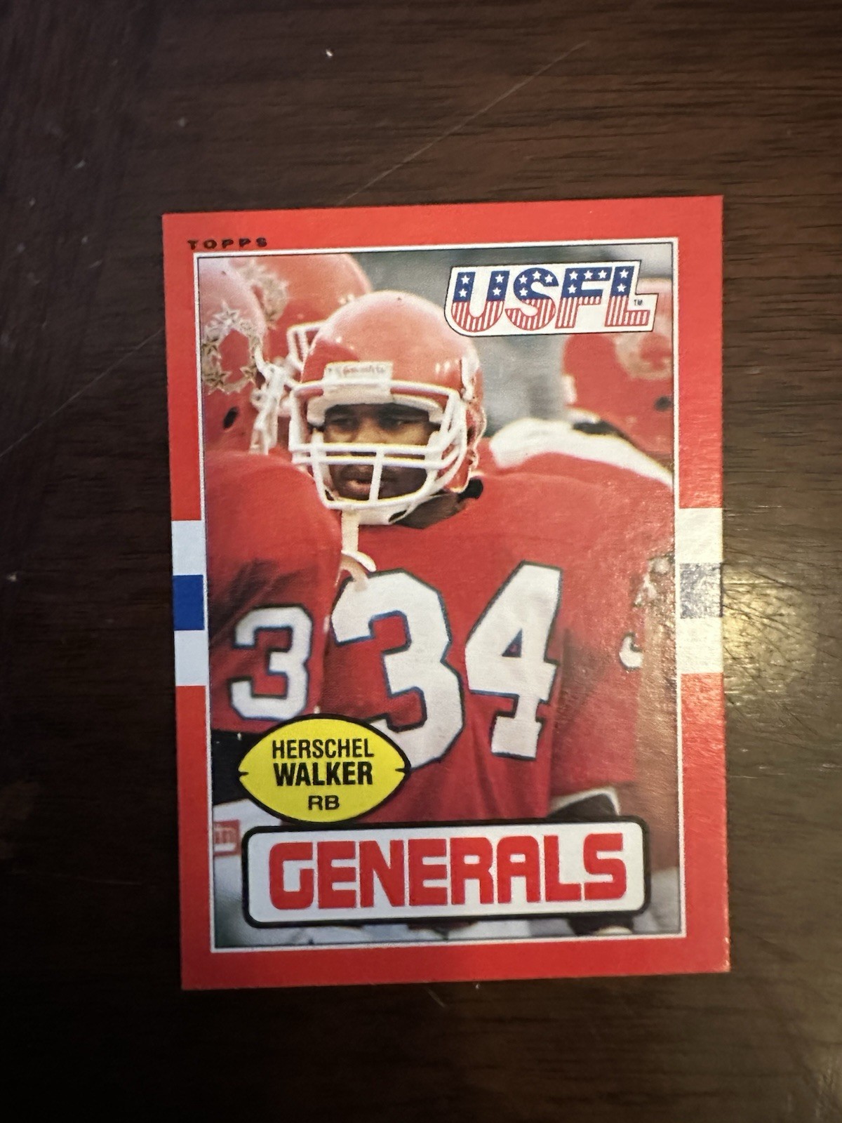1985 Topps USFL #86 Herschel Walker NM 1985 Topps USFL #86 Herschel Walker NM