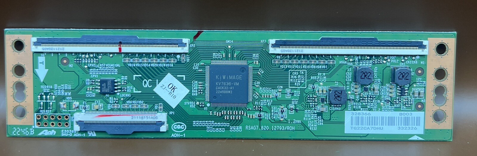 Hisense 58R6E3 T-con Board RSAG7.820.12793/ROH Tested OEM Hisense 58R6E3 T-con Board RSAG7.820.12793/ROH Tested OEM