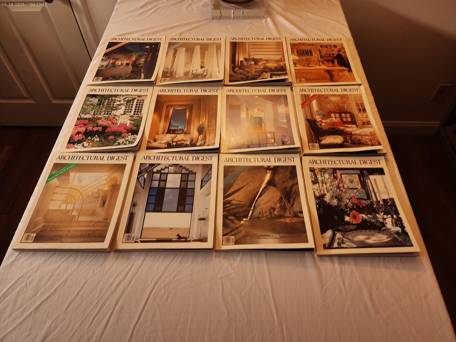 Complete Year 1983 Architectural Digest - Vintage Interior Design Magazine Lot