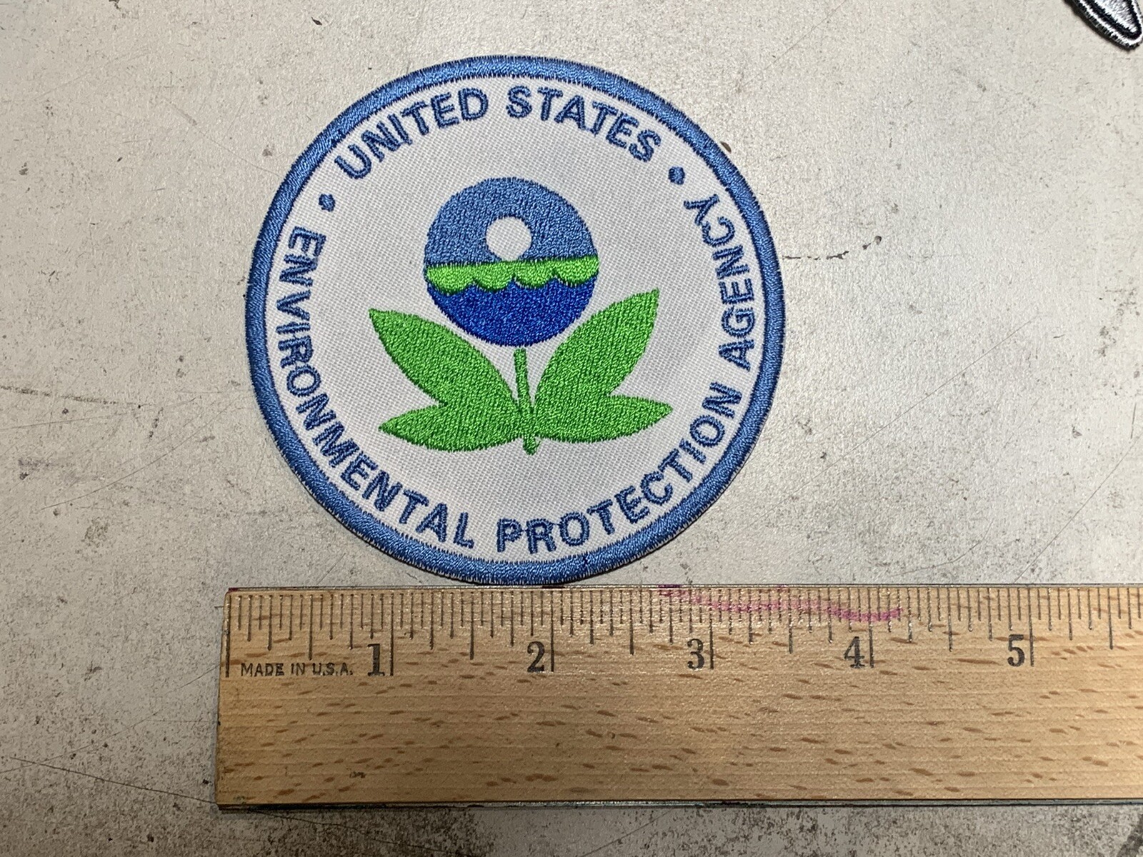 CUSTOM MADE Embroidered Environmental Protection Agency Patch CUSTOM MADE Embroidered Environmental Protection Agency Patch