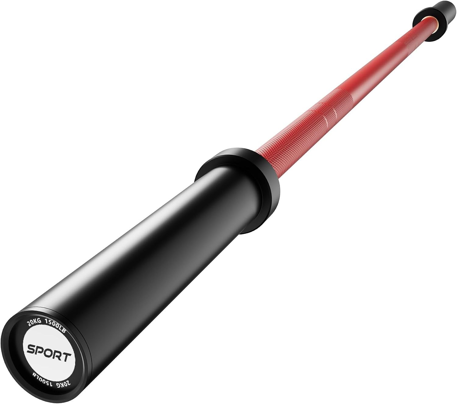 Olympic Barbell 7FT 45 Lb Weight Bar Steel for Weightlifting and Power Lifting