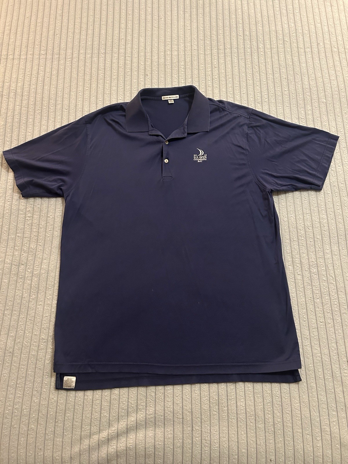 Peter Millar Golf Men\'s 2015 US Open Chambers Bay Polo Shirt XL