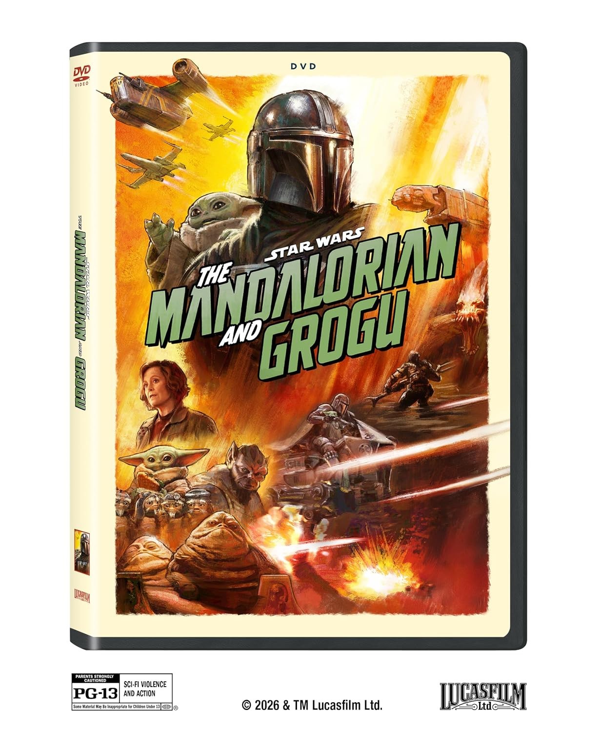 The Mandalorian and Grogu (DVD, 2026) Brand New Sealed USA The Mandalorian and Grogu (DVD, 2026) Brand New Sealed USA