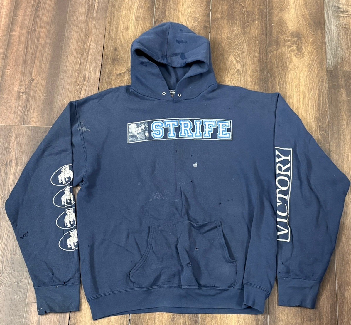Vtg 90s Strife Hardcore Punk Band Hoodie Men’s XXL Victory Records Destiny Grail Vtg 90s Strife Hardcore Punk Band Hoodie Men’s XXL Victory Records Destiny Grail