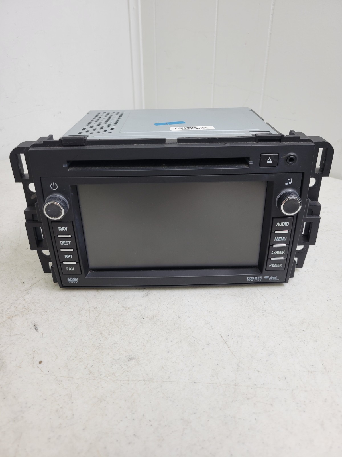OEM 2010-12 buick enclave navigation radio am fm  dvd display screen 20900942