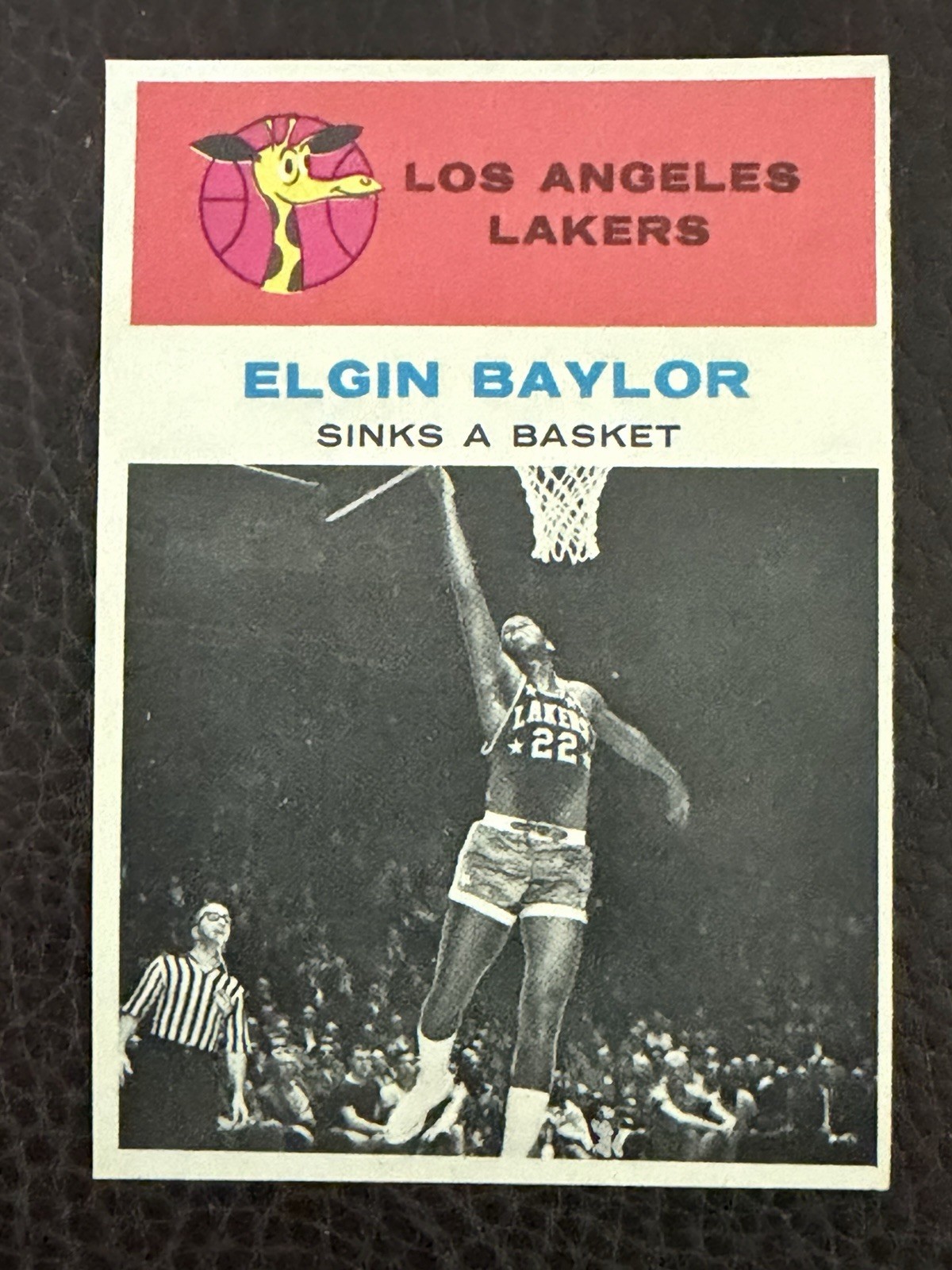 1961-62 Fleer - Elgin Baylor #46 (RC) NM