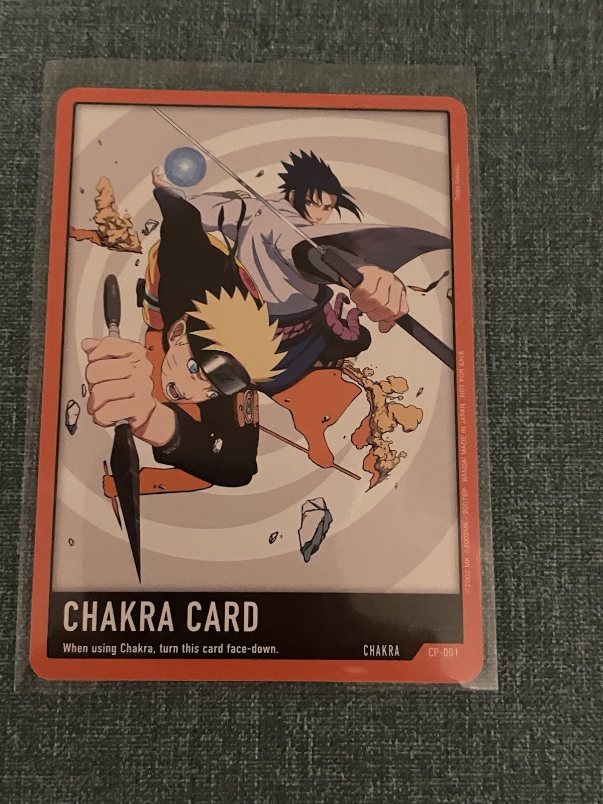 2026 New York Comic Con Bandai Naruto Chakra CP-001 Promo Card TCG IN HAND NM 2026 New York Comic Con Bandai Naruto Chakra CP-001 Promo Card TCG IN HAND NM