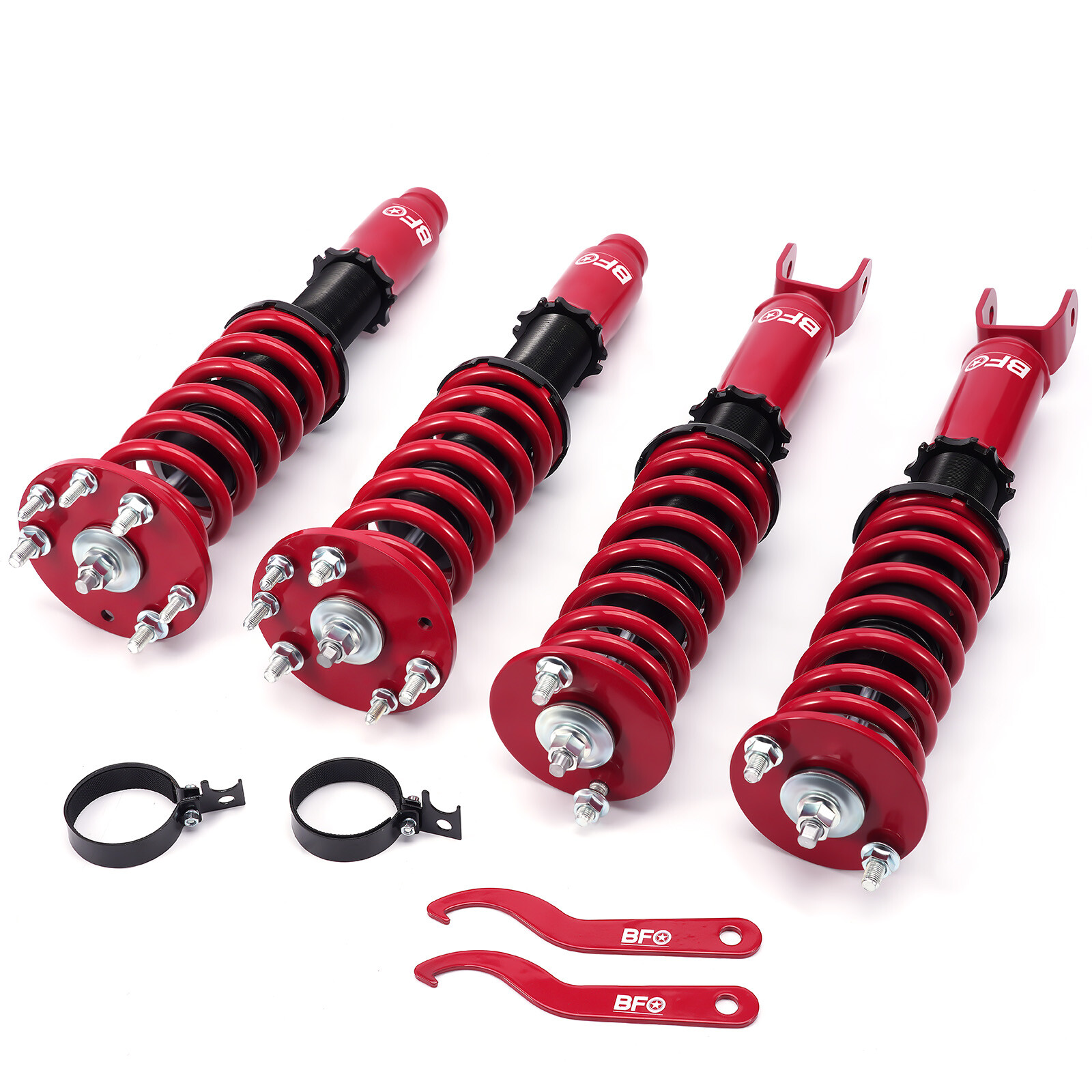 BFO Adjustable Coilovers Lowering Suspension Kit For Honda Accord 2008-2012