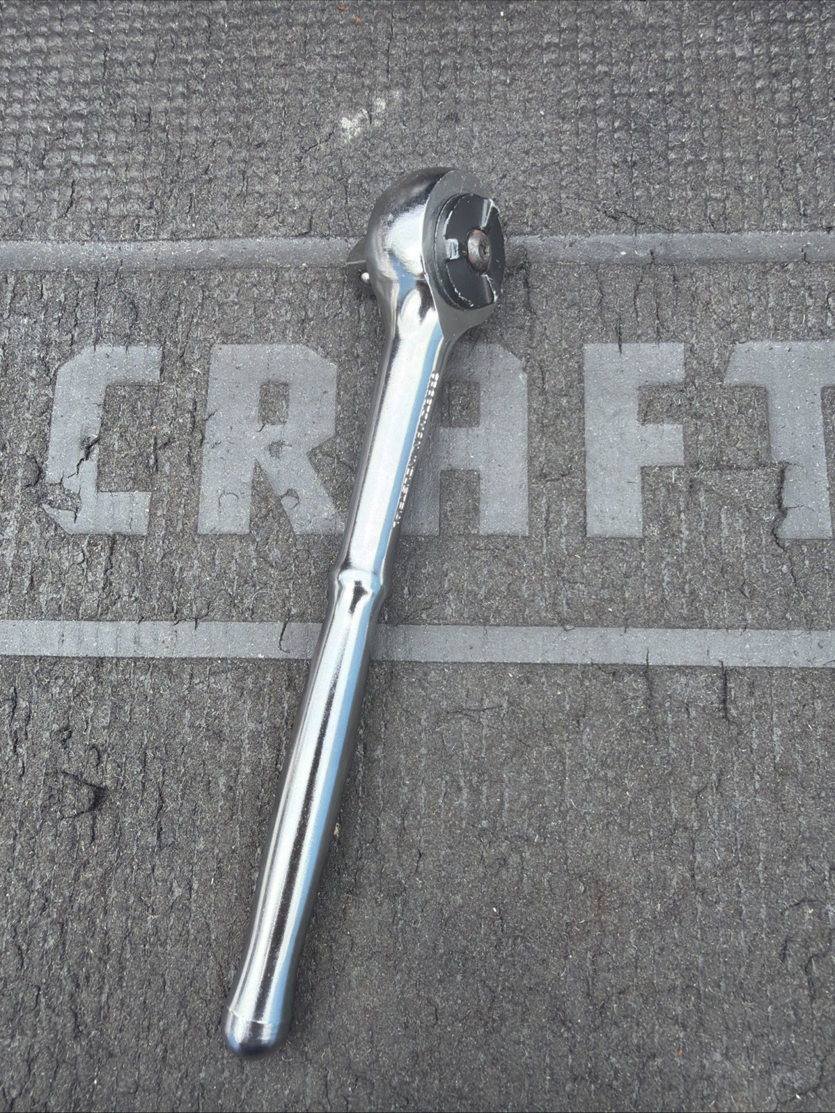 Rare Sears Craftsman Industrial USA Nos 3/8” Drive Round Head Ratchet 23803 Rare Sears Craftsman Industrial USA Nos 3/8” Drive Round Head Ratchet 23803