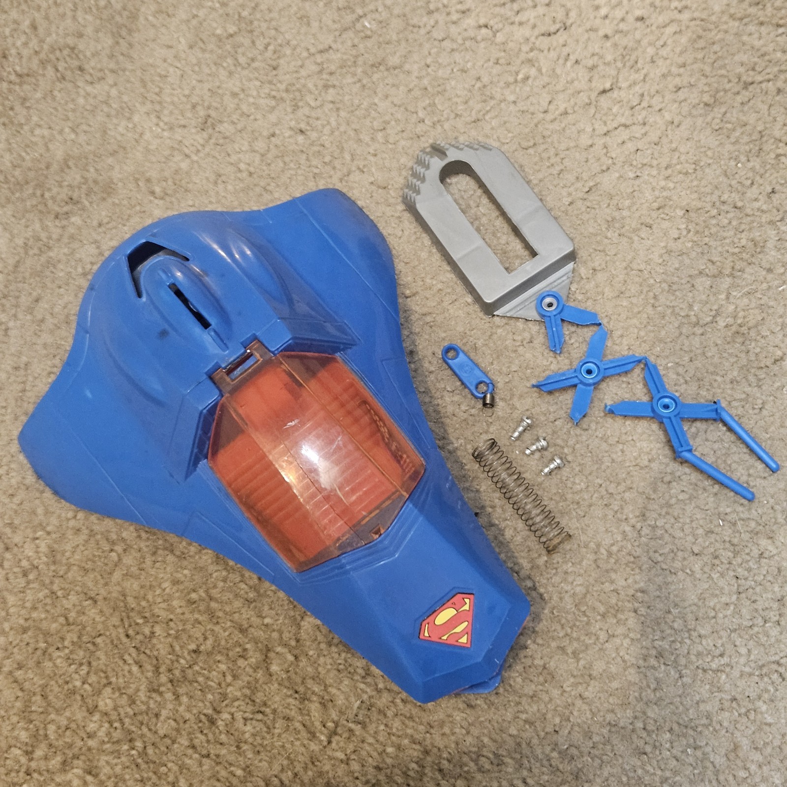 VTG 1984 Kenner Super Powers Superman Supermobile (PARTS/REPAIR)