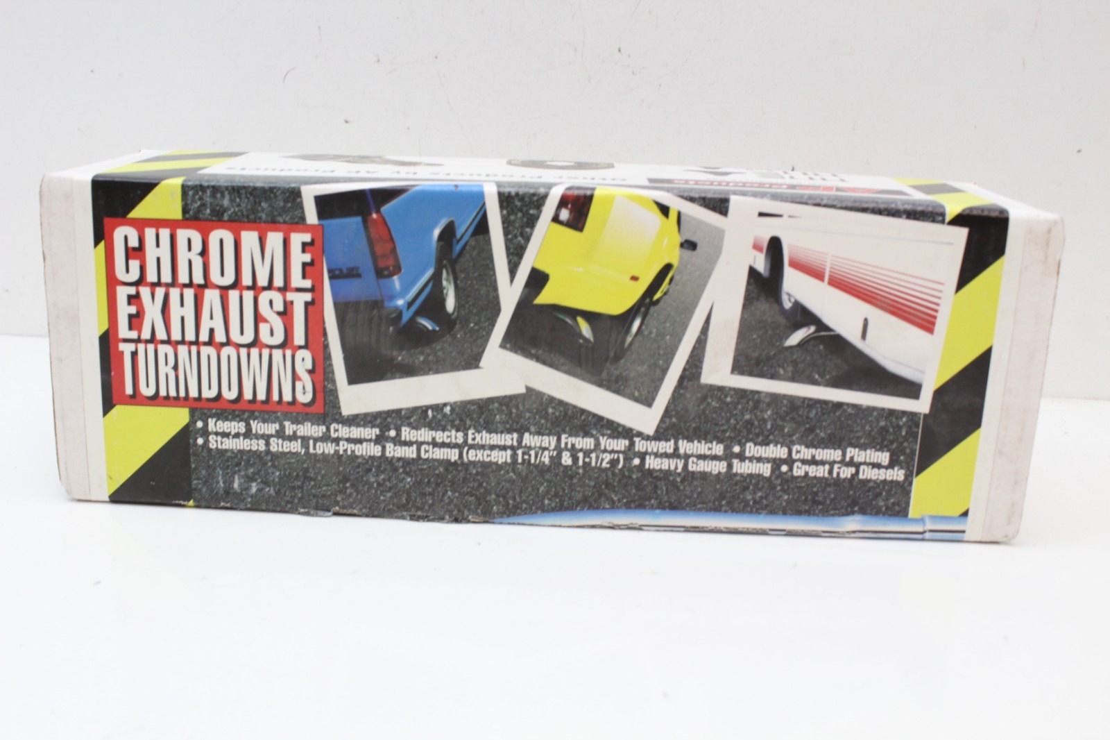 AP Products CTD-1500 US Gear Chrome Exhaust Turndown - 1-1/2 AP Products CTD-1500 US Gear Chrome Exhaust Turndown - 1-1/2
