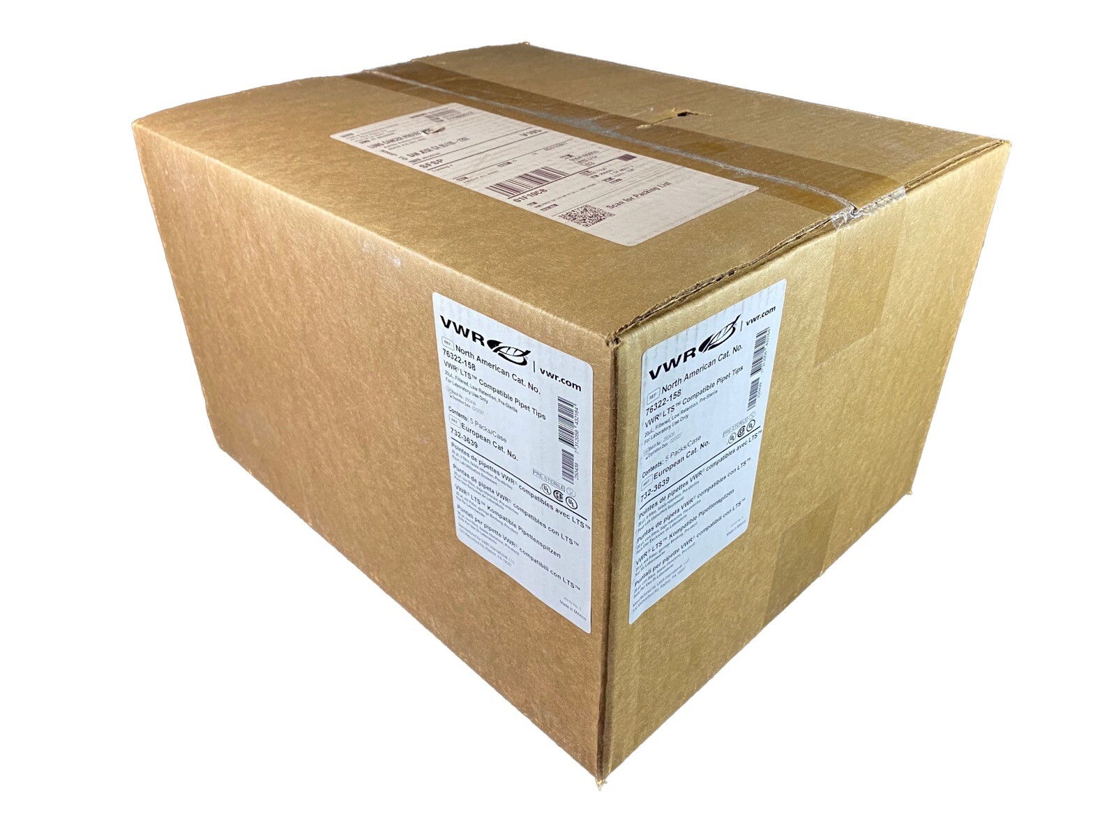 VWR .1-20µl 1.95” LTS Compatible Pipette Tips 76322-158 (4800/pk) VWR .1-20µl 1.95” LTS Compatible Pipette Tips 76322-158 (4800/pk)