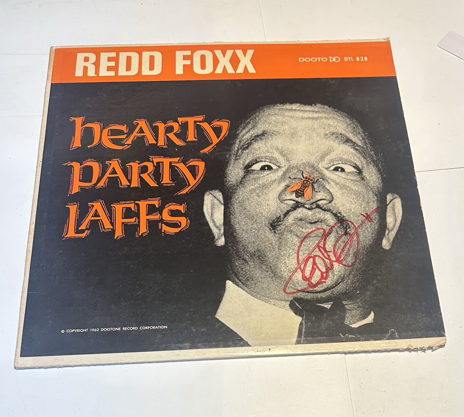 Redd Foxx Party Laffs double autographed Vinyl Record Album (24B) Redd Foxx Party Laffs double autographed Vinyl Record Album (24B)