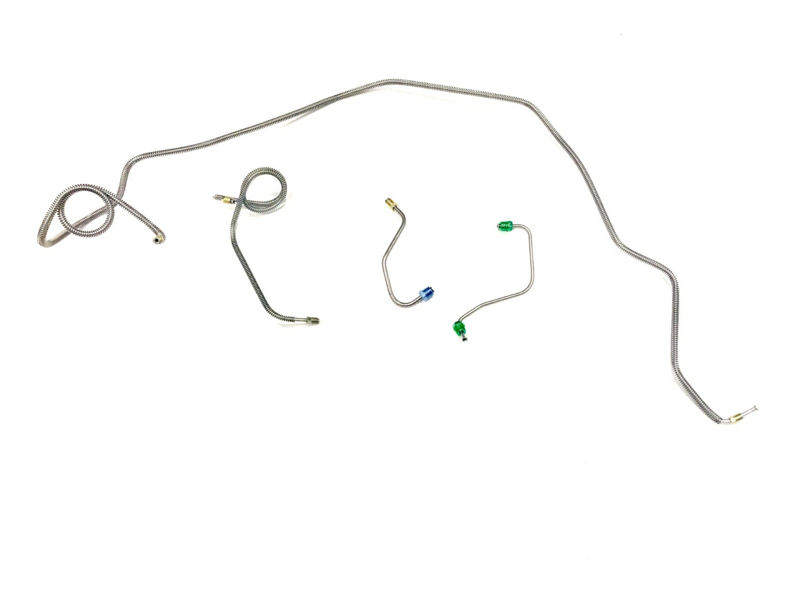 4pc Stainless Front Brake Line Kit Fits 1981 Camaro & Firebird 4pc Stainless Front Brake Line Kit Fits 1981 Camaro & Firebird