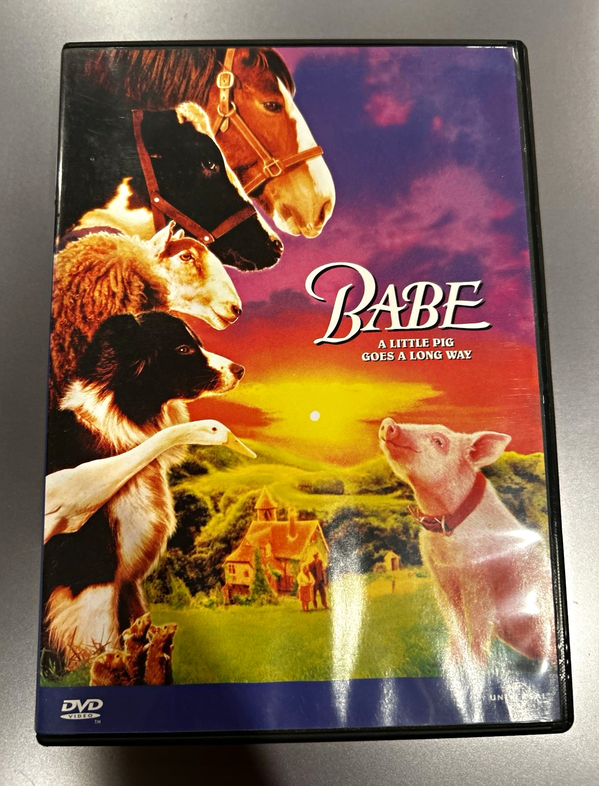 Babe DVD 1995 James Cromwell Family Movie Full Screen Good Condition