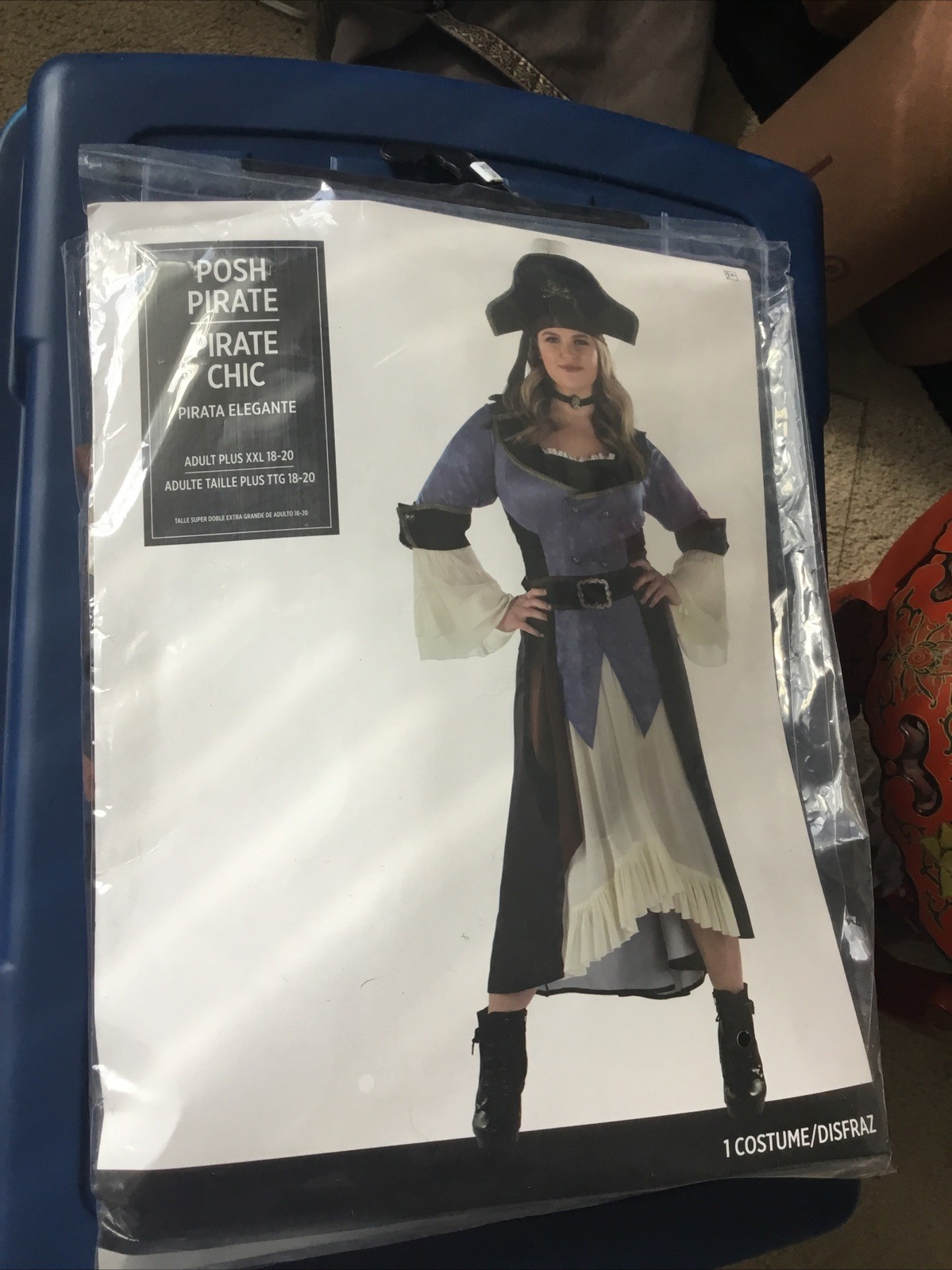 Posh Pirate Pirate Chic Costume - Size XXL (18-20) Posh Pirate Pirate Chic Costume - Size XXL (18-20)
