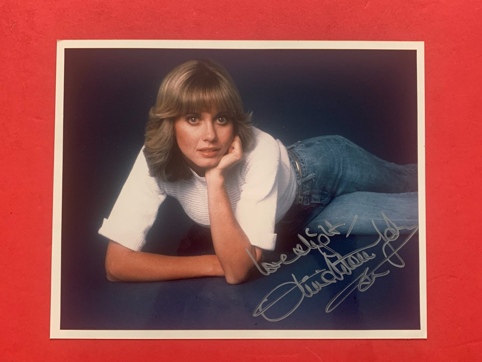 Olivia Newton-John Hand Signed 8 x 10 Portrait Photo