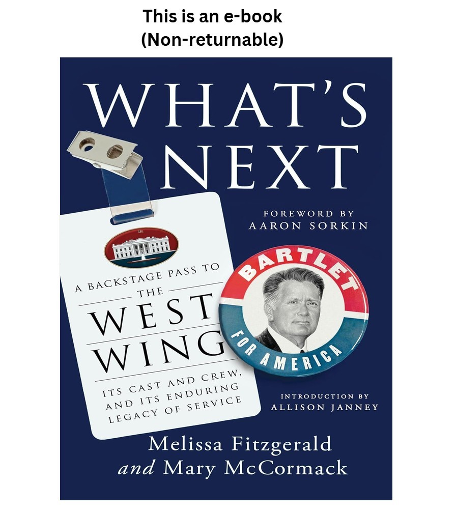 Melissa Fitzgerald What's Next: A Backstage Pass to The West Melissa Fitzgerald What's Next: A Backstage Pass to The West