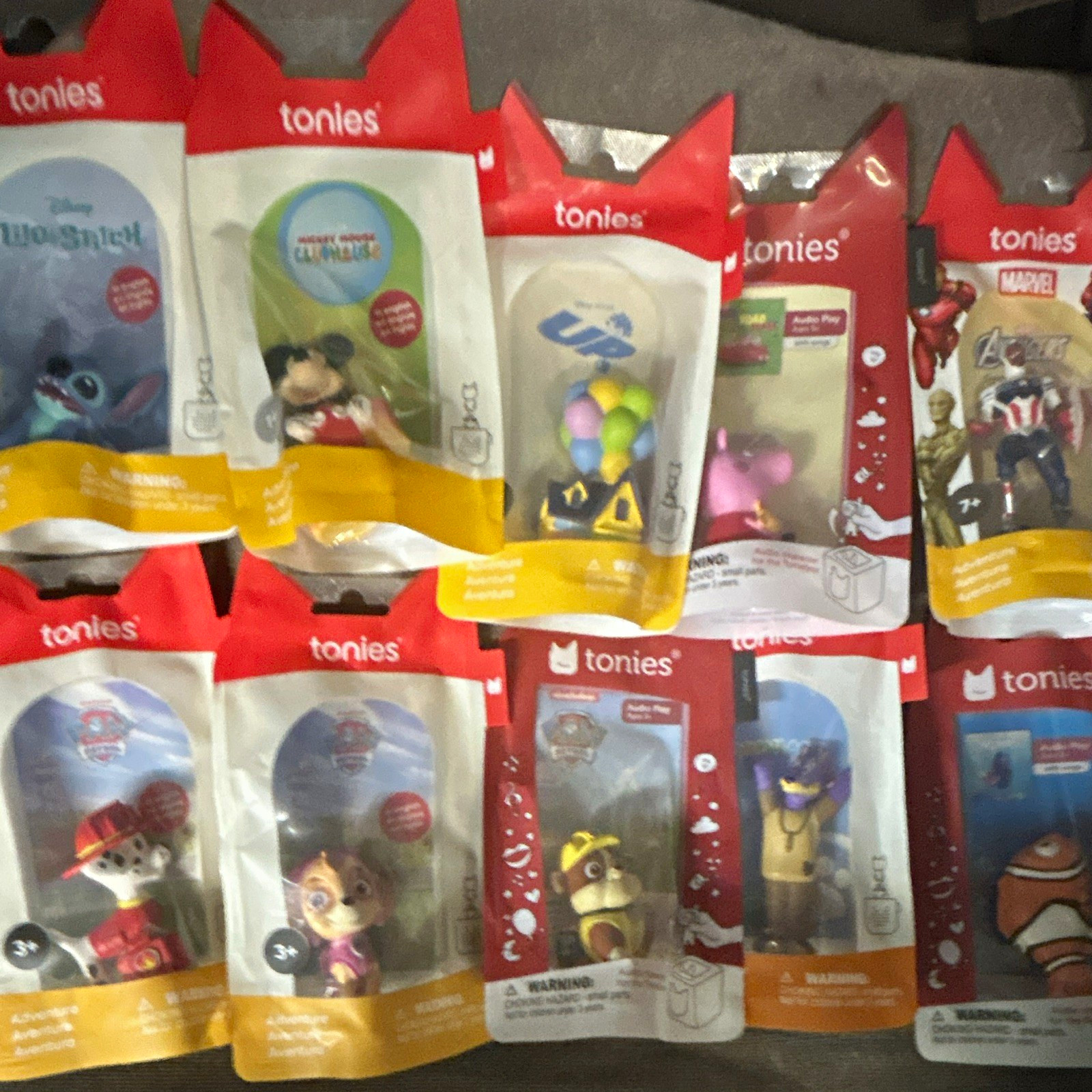 tonies Toniebox Audio Character Figures Assorted Disney Mixed Lot, Ages 3+ tonies Toniebox Audio Character Figures Assorted Disney Mixed Lot, Ages 3+