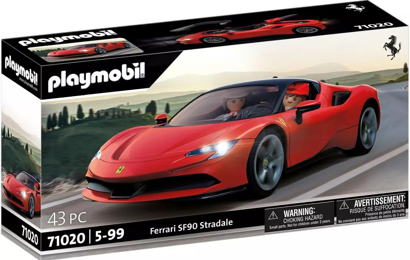 New + Sealed Genuine PLAYMOBIL Ferrari SF90 Stradale 71020
