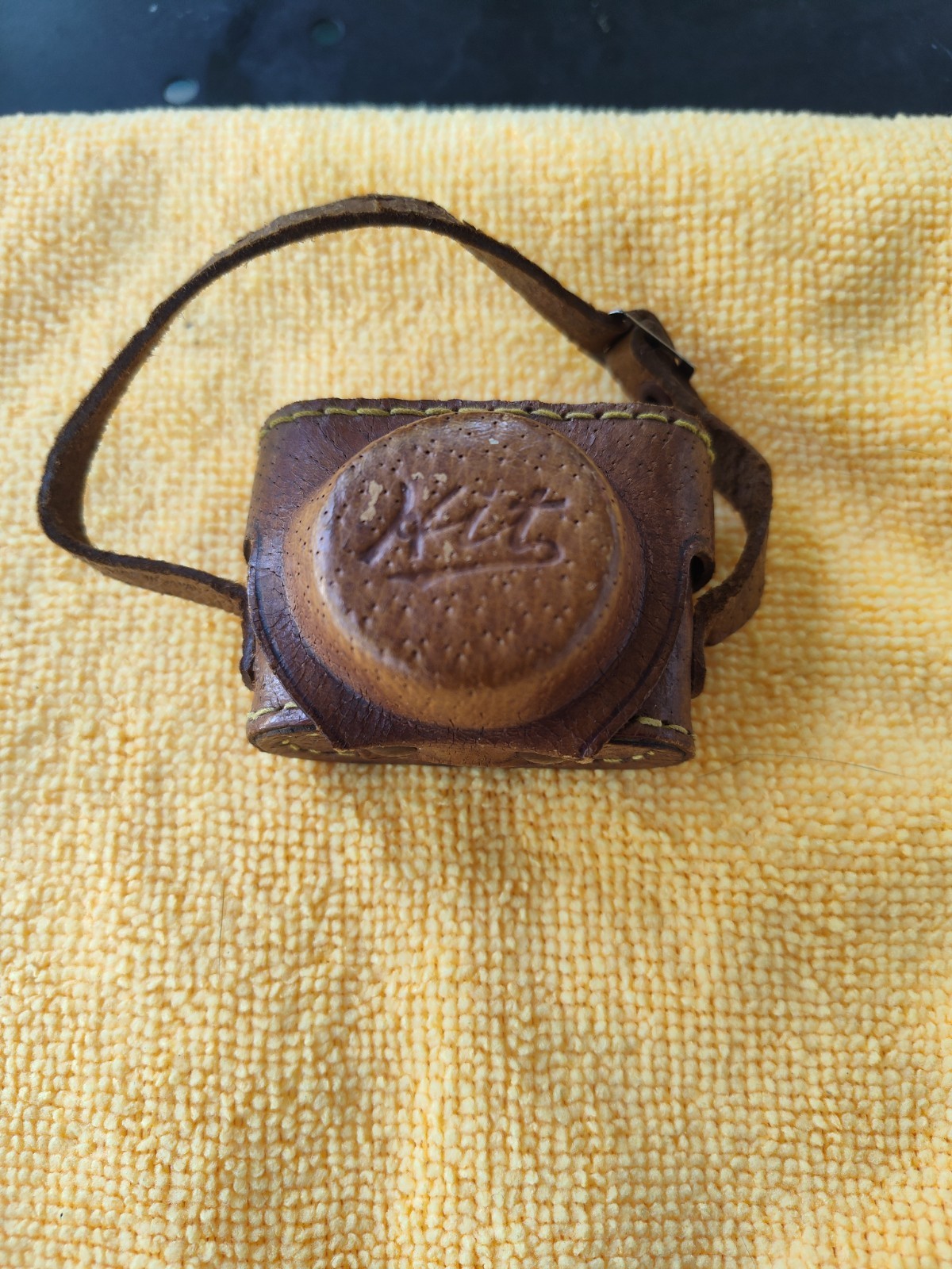 VINTAGE CAMERA 1950'S HIT MINIATURE SPY FILM MINI MADE IN JAPAN W/ Case ( Rare )