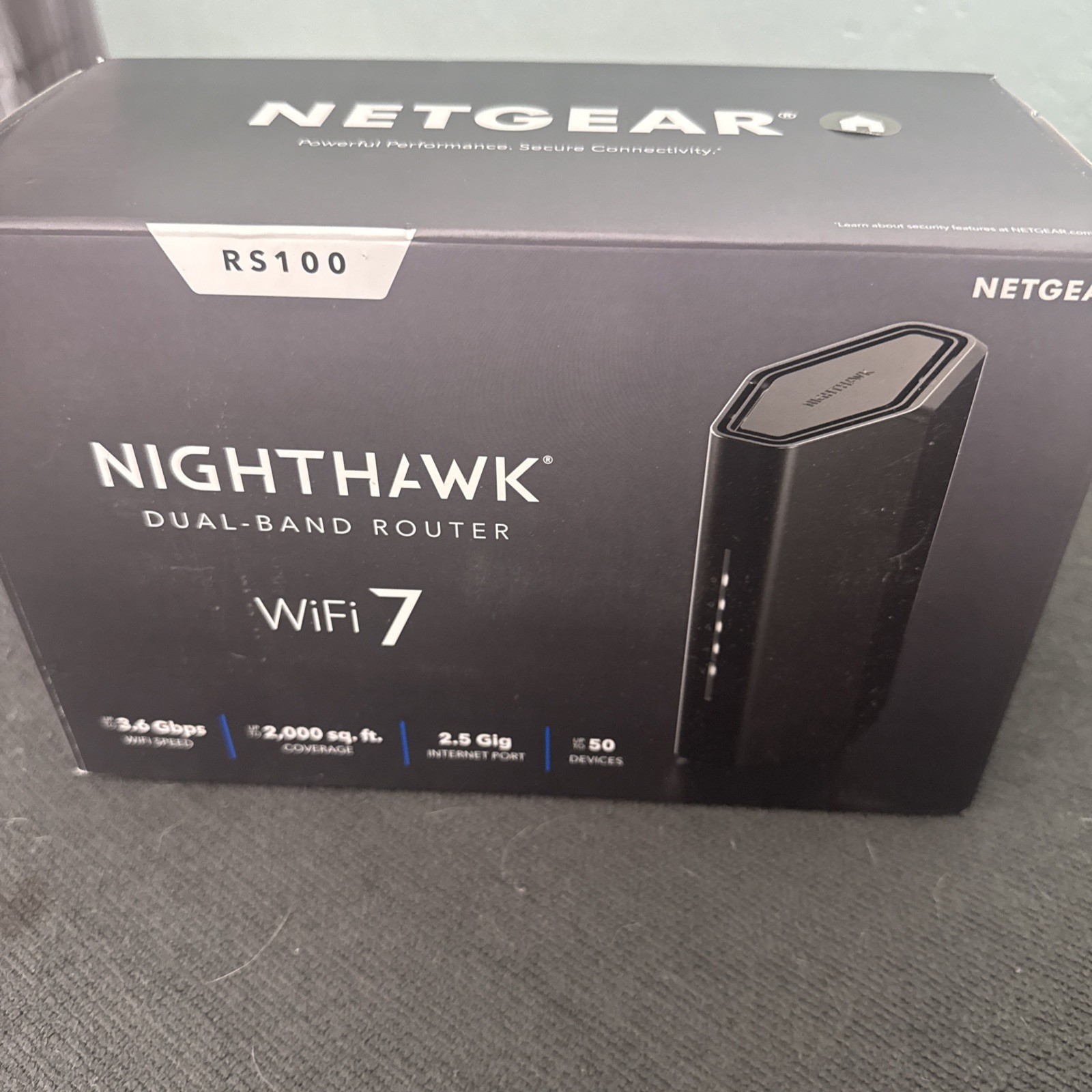 Netgear Nighthawk Rs 100 Wi-Fi 7 Netgear Nighthawk Rs 100 Wi-Fi 7