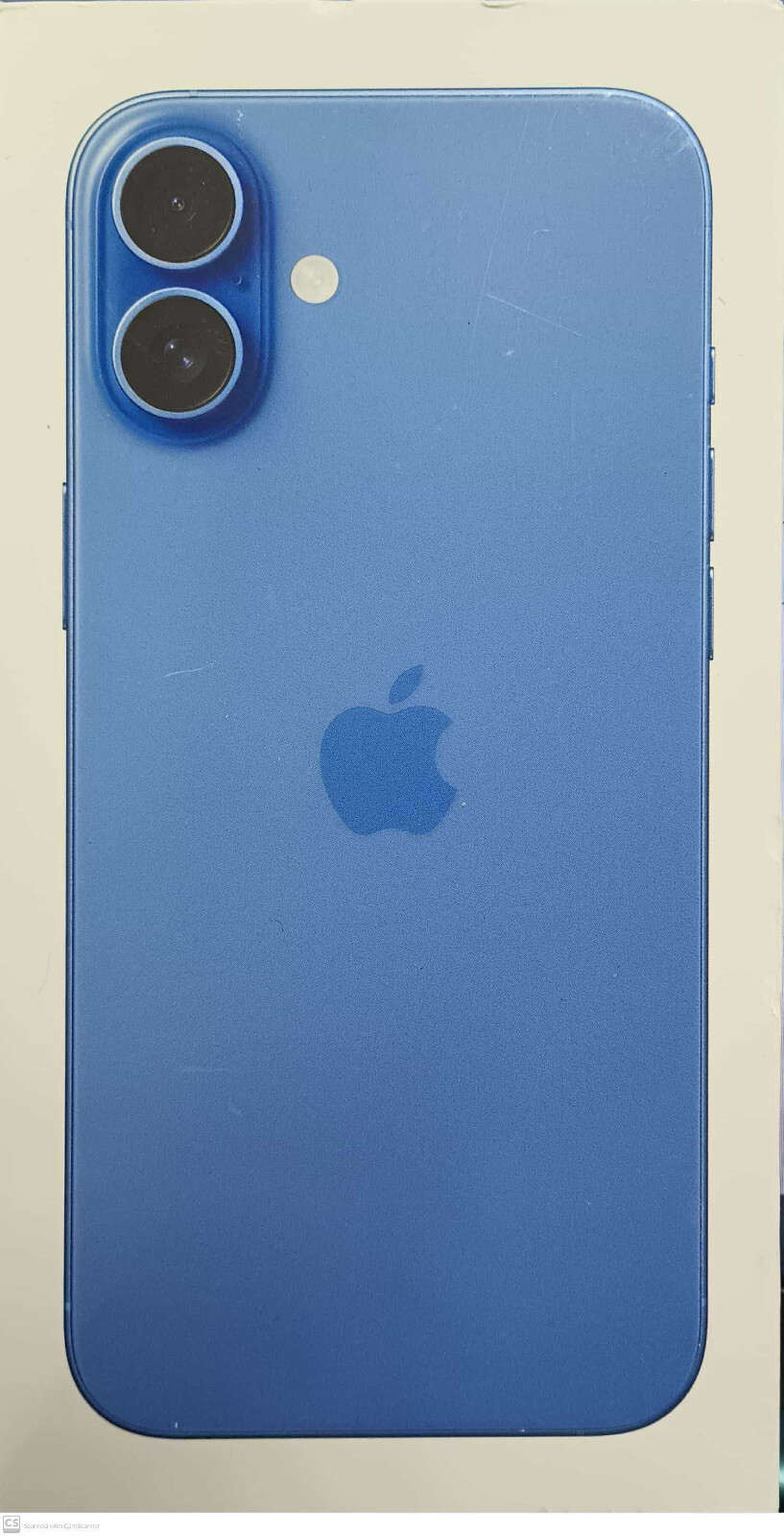 Original Apple Empty Box iPhone 16 Plus Ultramarine Original Apple Empty Box iPhone 16 Plus Ultramarine