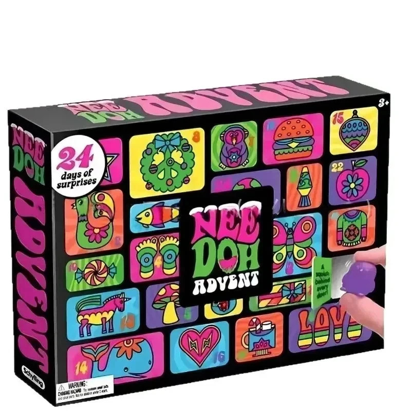 Needoh Advent Calendar 2026 24-Day Countdown Blind Box Toy Gift Needoh Advent Calendar 2026 24-Day Countdown Blind Box Toy Gift