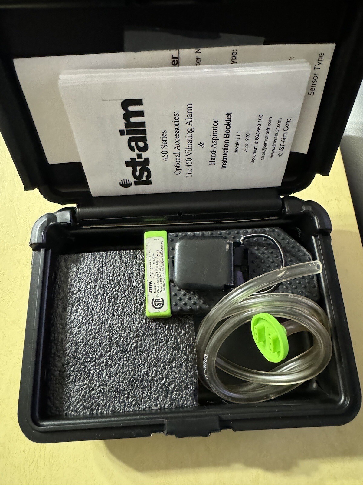 Aim 450 Series Personal Carbon Monoxide Gas Detector 