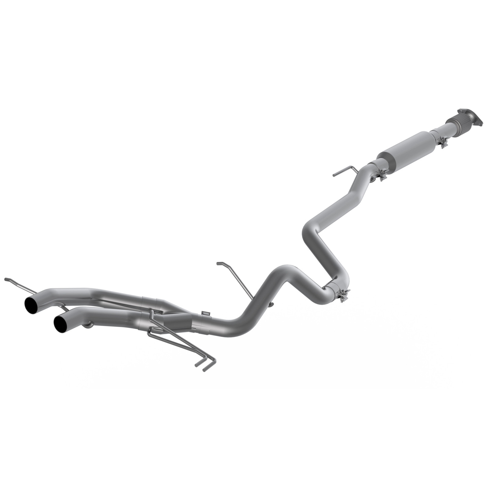MBRP S4702AL Steel Cat Back Exhaust System for 13-18 Hyundai Veloster Turbo 1.6L