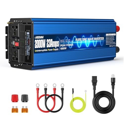 2000W Sump Pump Battery Backup System, Uninterruptible Power Source Inverter wit