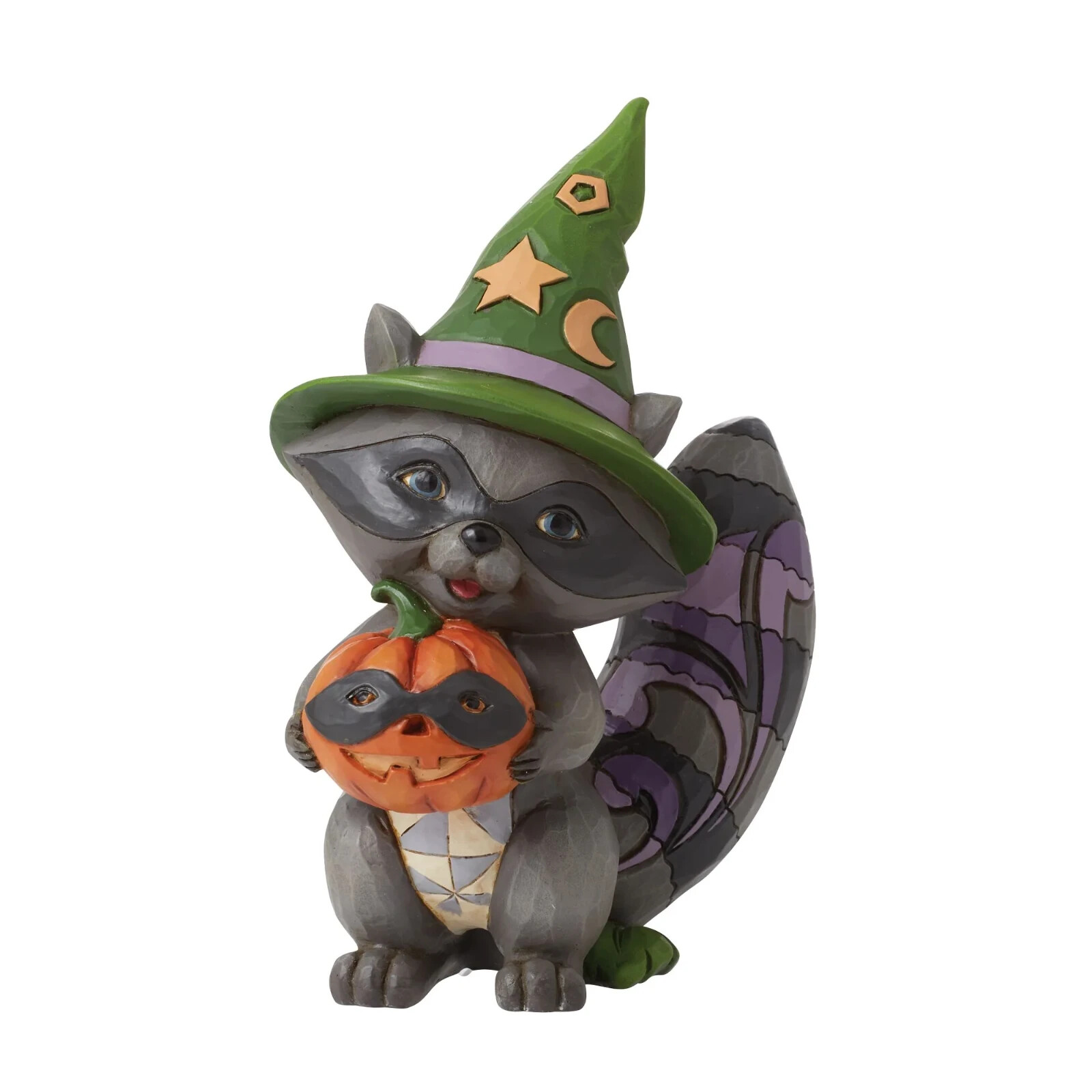 Jim Shore HALLOWEEN RACCOON-HALLOWEEN MASK-ERADE FIGURINE 6012748 NEW Jim Shore HALLOWEEN RACCOON-HALLOWEEN MASK-ERADE FIGURINE 6012748 NEW