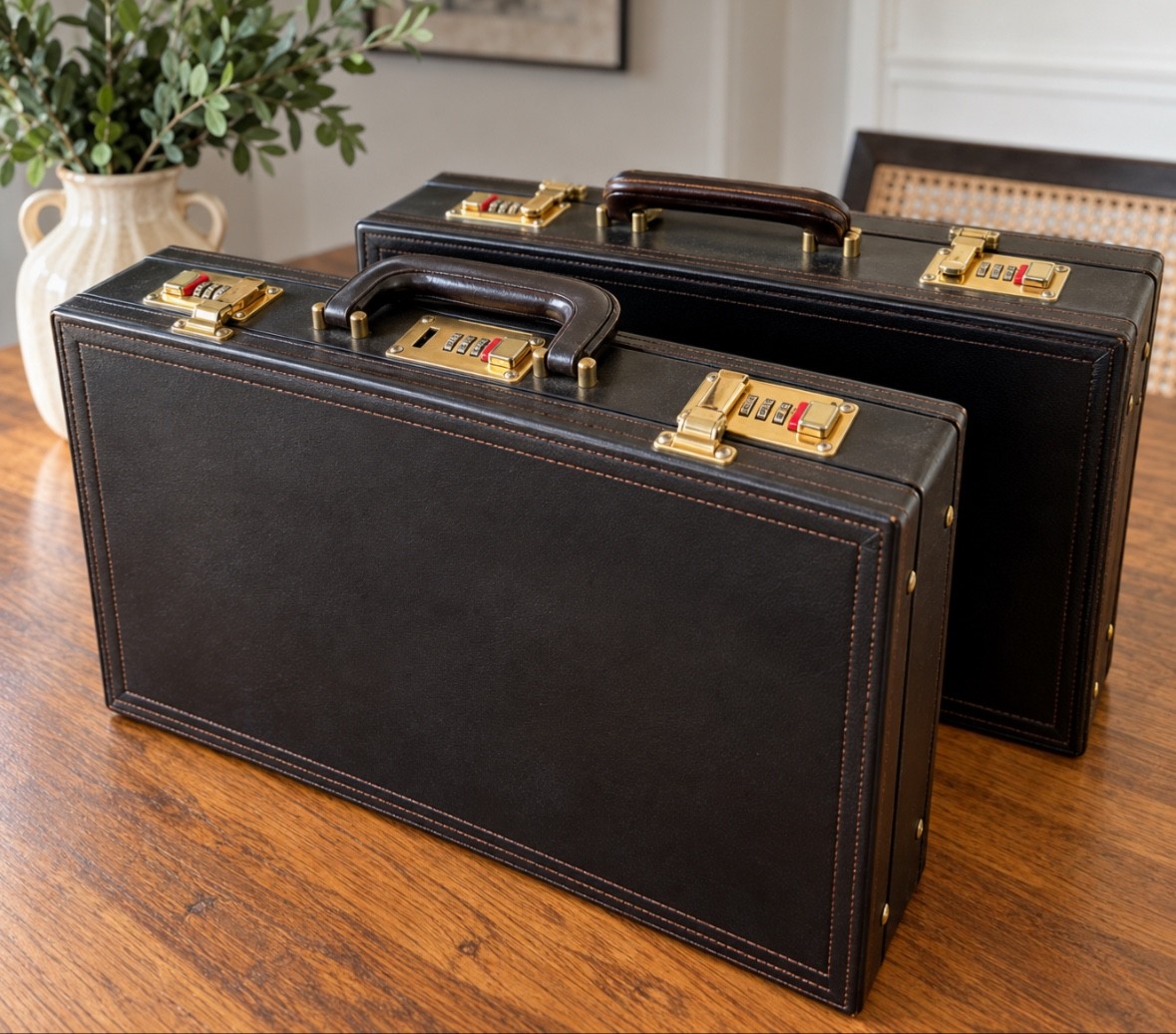 Vintage 1970’s Executive Attache Briefcase Vintage 1970’s Executive Attache Briefcase