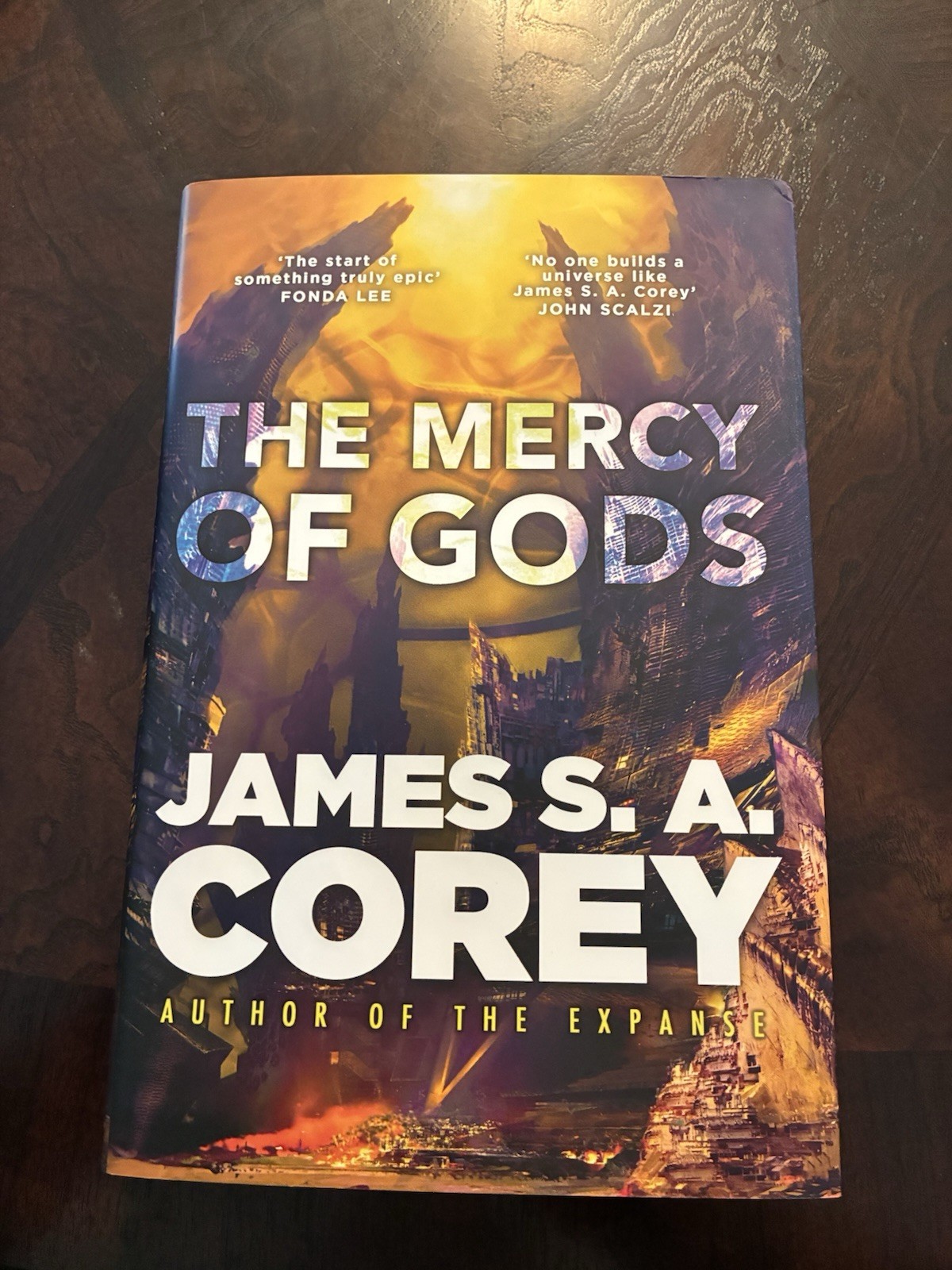SIGNED THE MERCY OF GODS by James S. A. Corey (2024, Hardcover) UK Edition SIGNED THE MERCY OF GODS by James S. A. Corey (2024, Hardcover) UK Edition