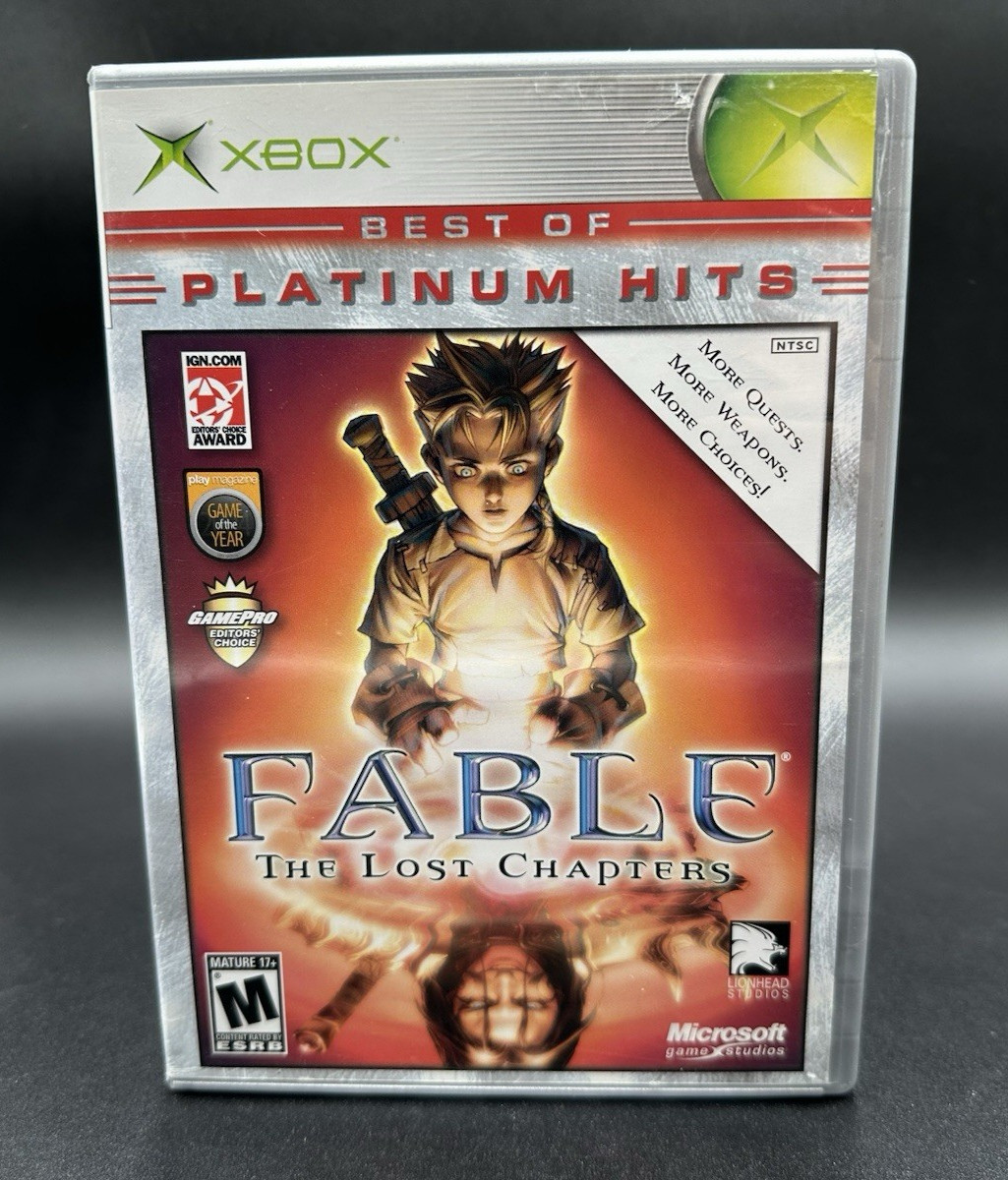 Fable: The Lost Chapters - Microsoft Original Xbox Game - Fast Shipping 🚚💨