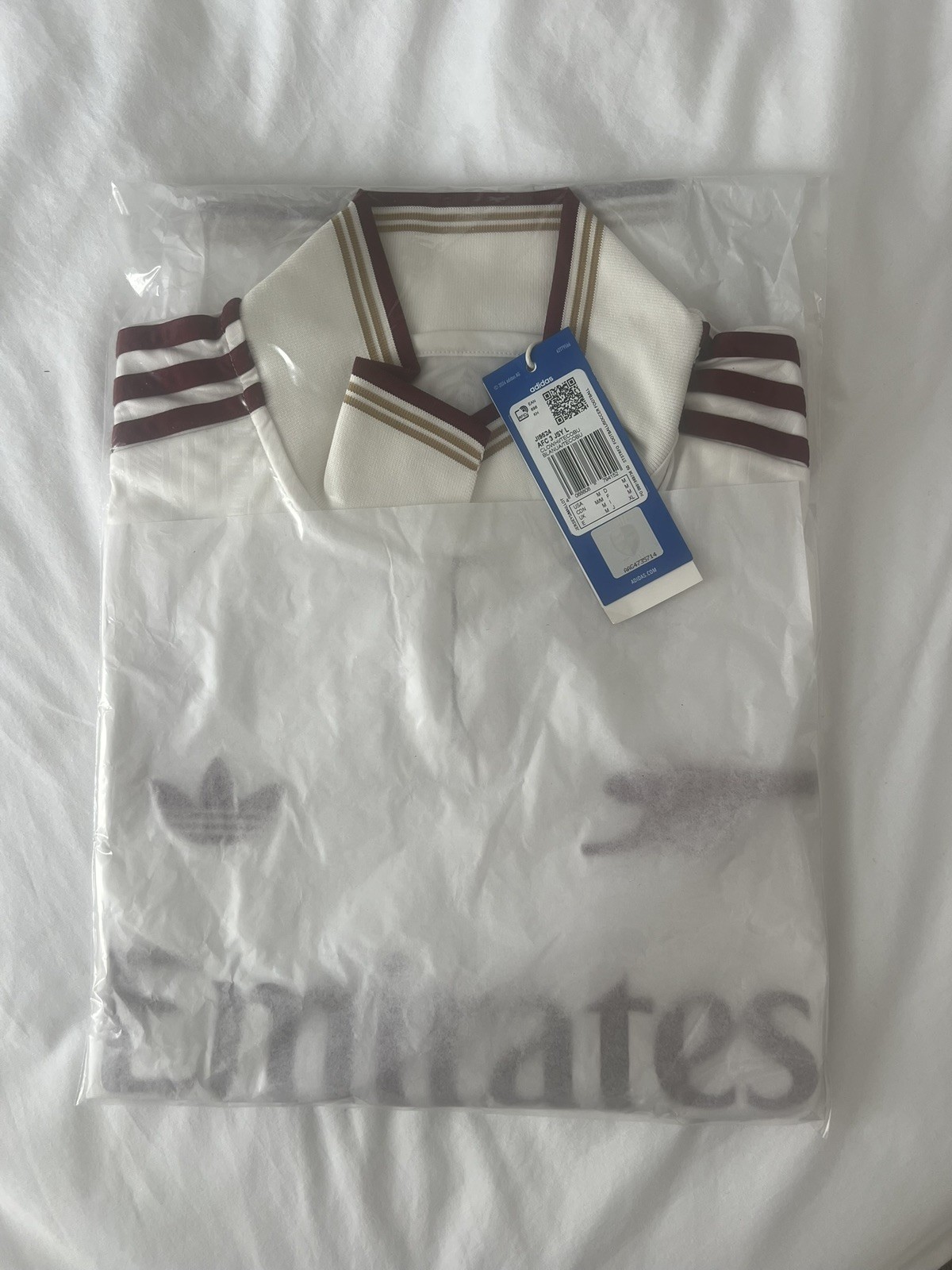 BNWT Arsenal 25/26 Third Shirt Jersey Long Sleeve Large Stadium OPENED JI9524
