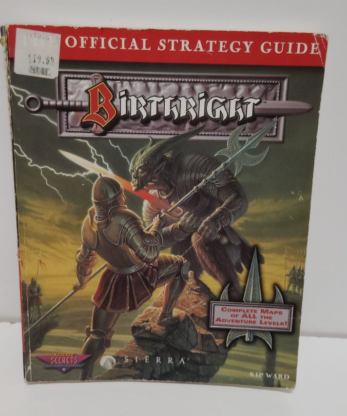 BIRTHRIGHT: THE OFFICIAL STRATEGY GUIDE PC Prima Kip Ward BIRTHRIGHT: THE OFFICIAL STRATEGY GUIDE PC Prima Kip Ward